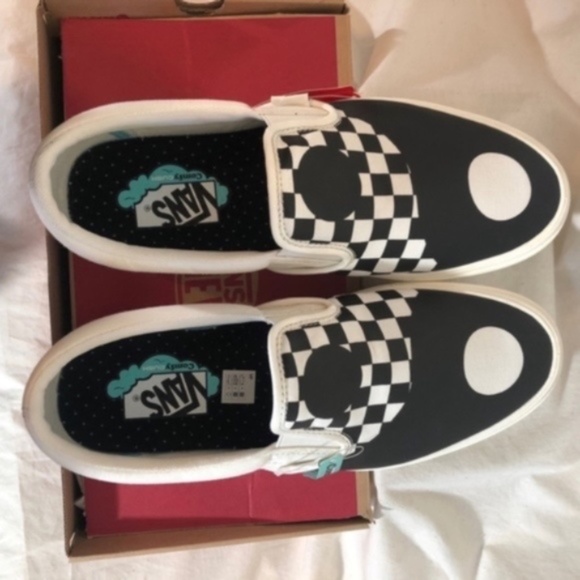 VANS SlipOn ComfyCush Ying Yang Classic Check NIB - Picture 2 of 7